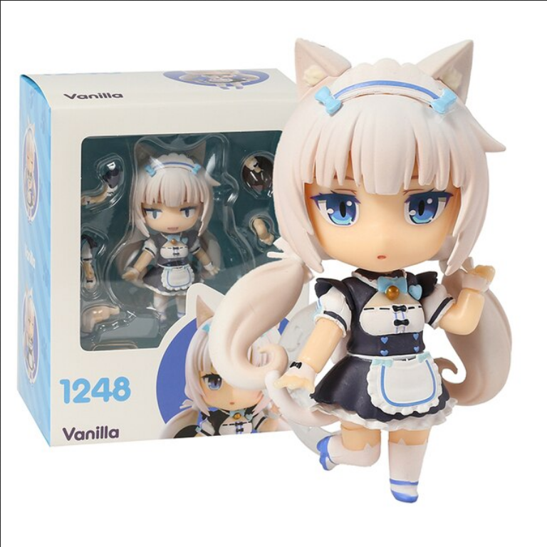 Vanilla 1248 Nekopara Juego Nendoroid Figura Anime