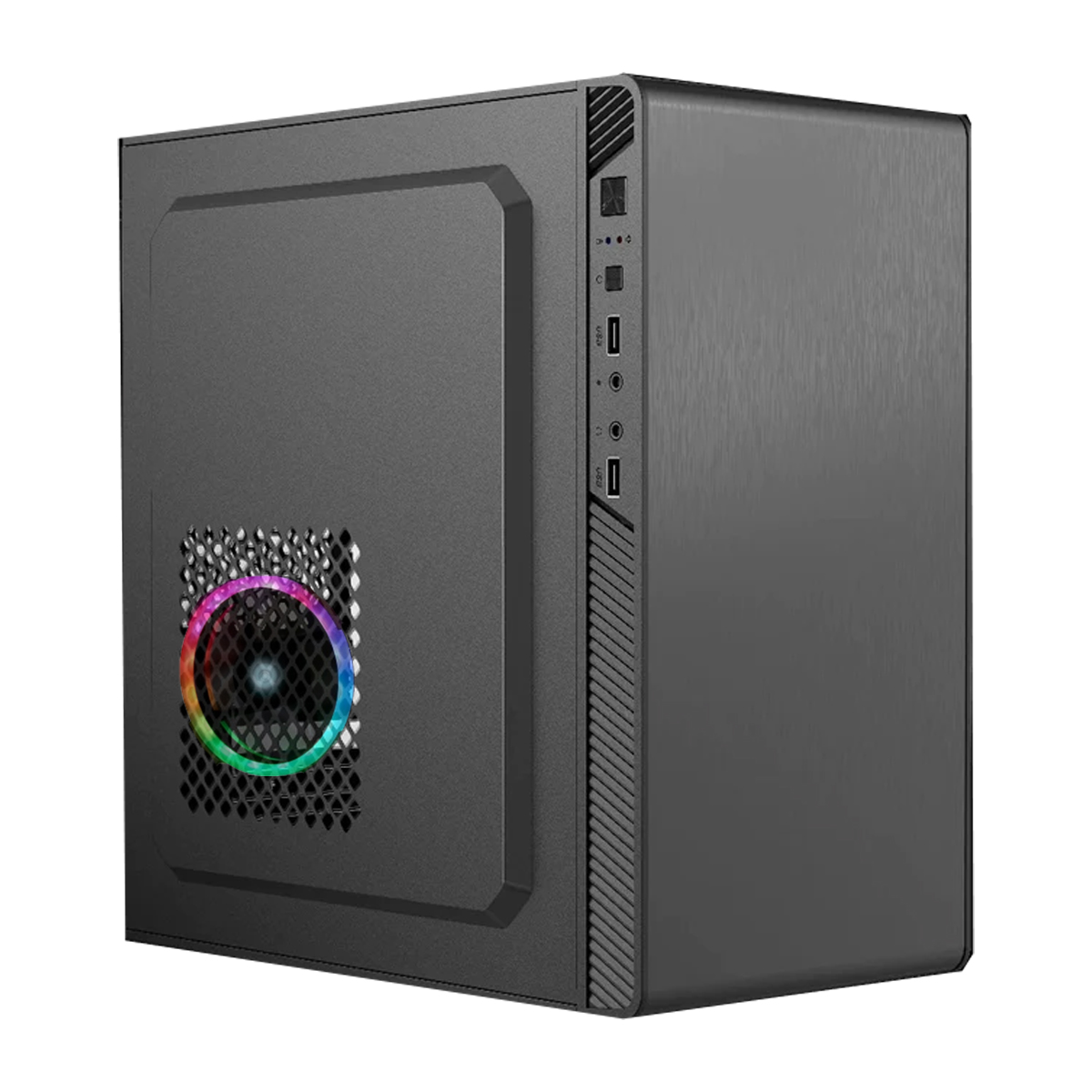 Gabinete Acteck Micro Atx  Fuente 500w Performance II ventilador RGB