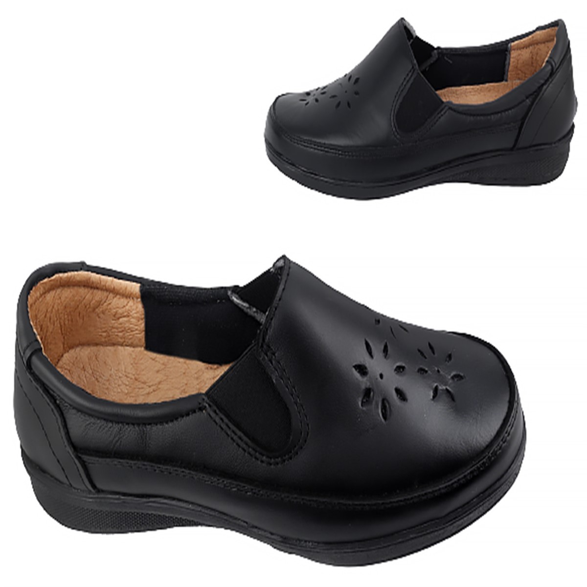 Zapatos Cómodos Dama Pie Diabético Juanetes 100% Piel 707-N