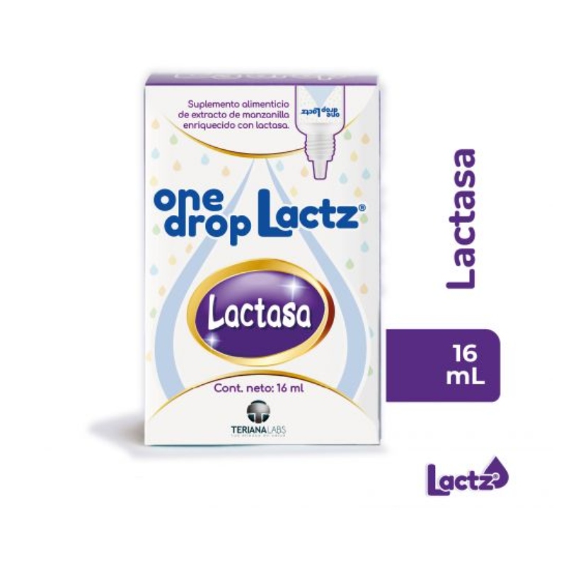 OneDrop Suplemento Alimenticio de Extracto de Manzanilla Enriquecido con Lactosa