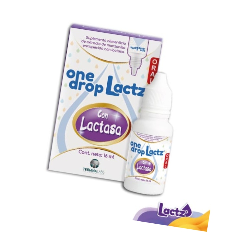 OneDrop Suplemento Alimenticio de Extracto de Manzanilla Enriquecido con Lactosa