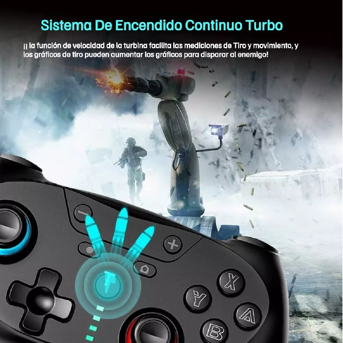Control Inalámbrico Gamepad Y Joystick Para Nintendo Switch