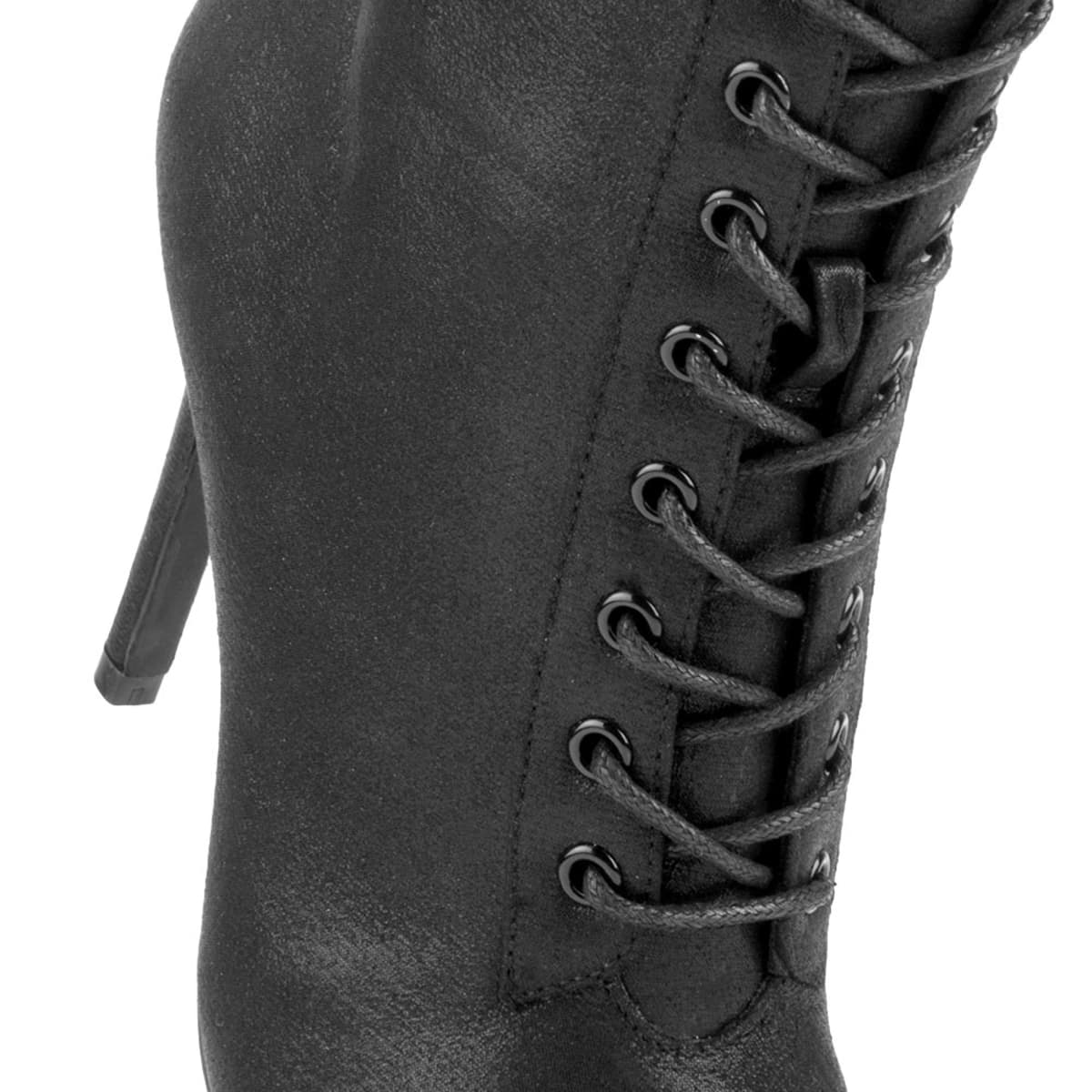 Botas de vestir color negro metálico, marca Thalia Sodi, puntales, mod. 1087850