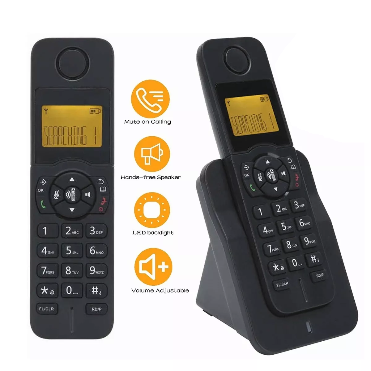 Panasonic Telefono Inalambrico C/Ident/Altavoz/Negro en oferta