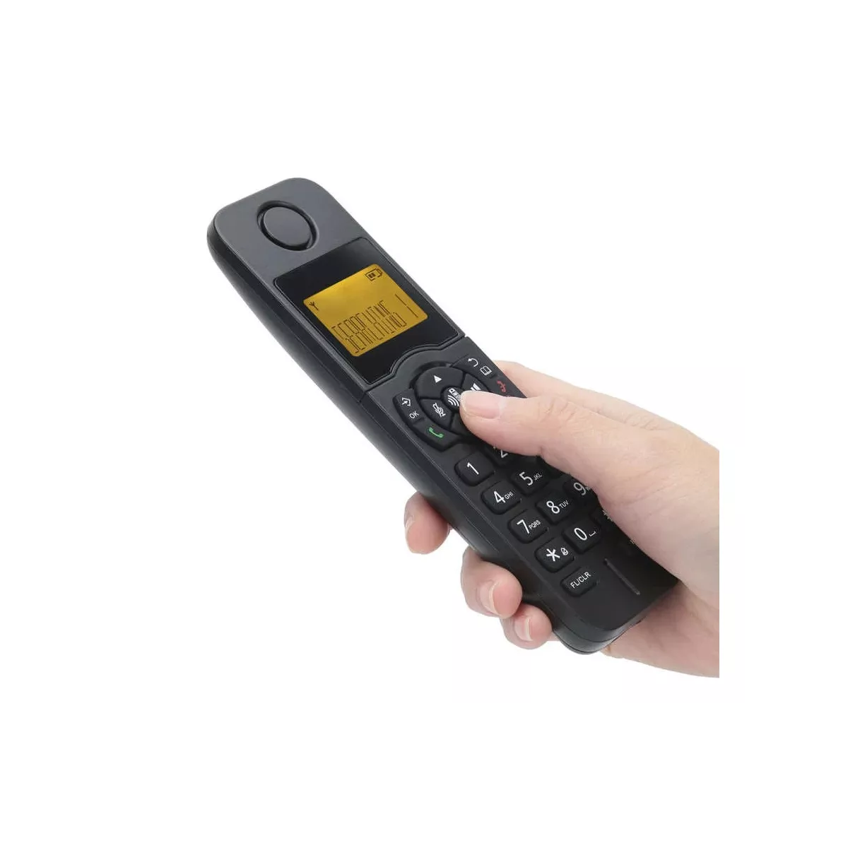 Teléfono Inalámbrico De Mano Con Lcd Pantalla Digital