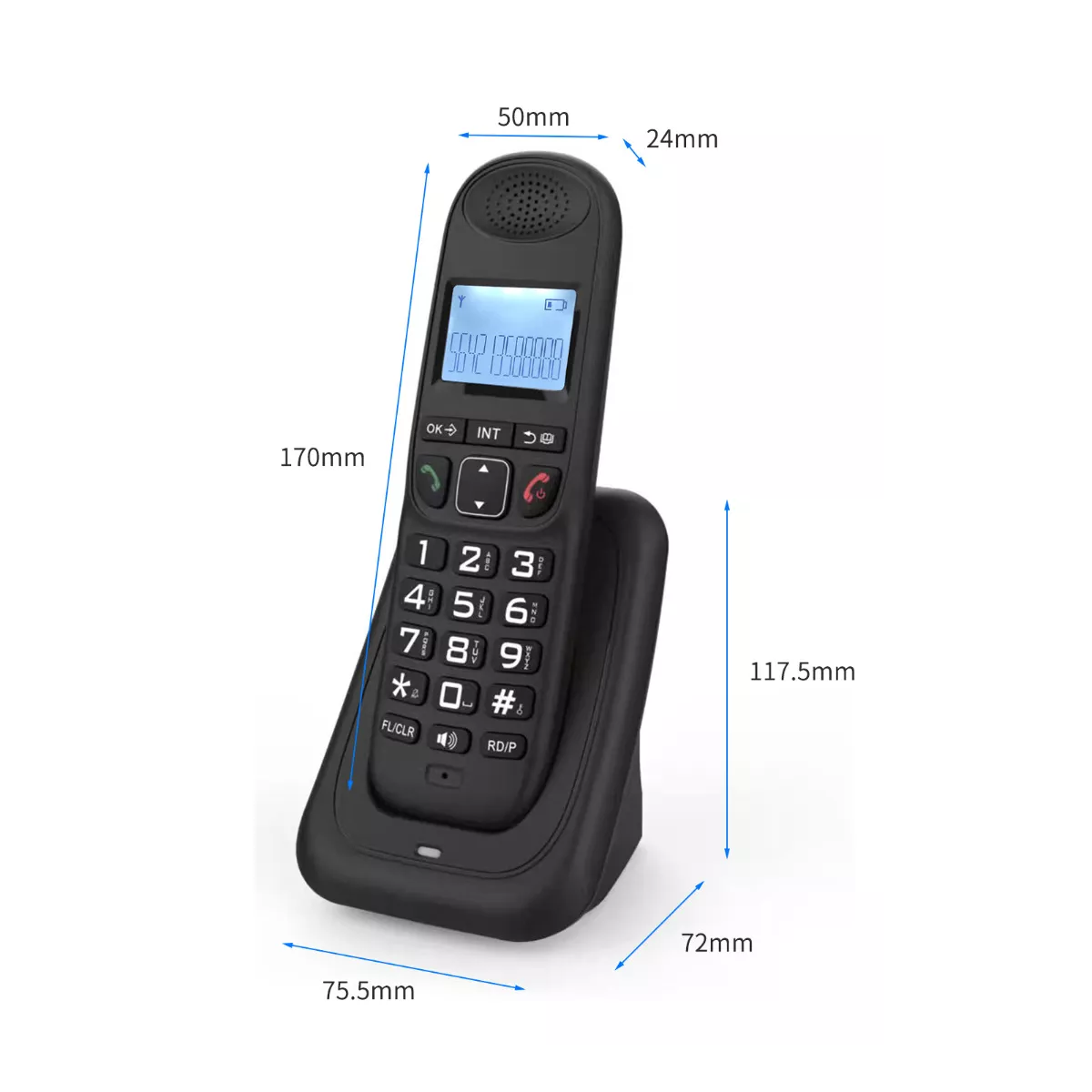 Teléfono Inalámbrico D1003 Con Contestador Automático