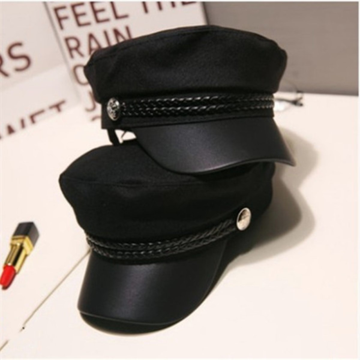 Boina Estilo Militar/policíaca Unisex Ajustable