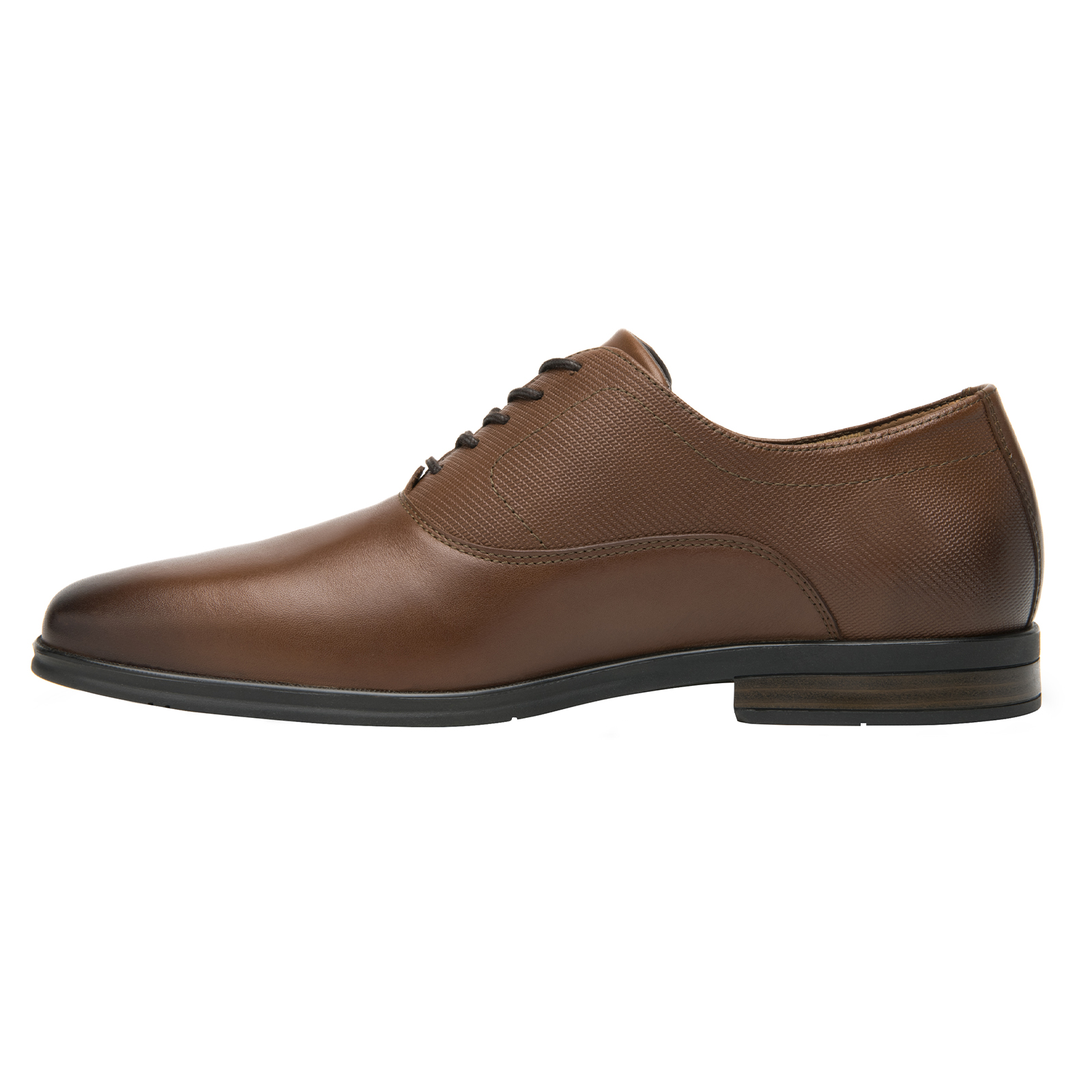 Zapato Flexi Vestir Oxford Para Hombre 413602 Tan Clasicos
