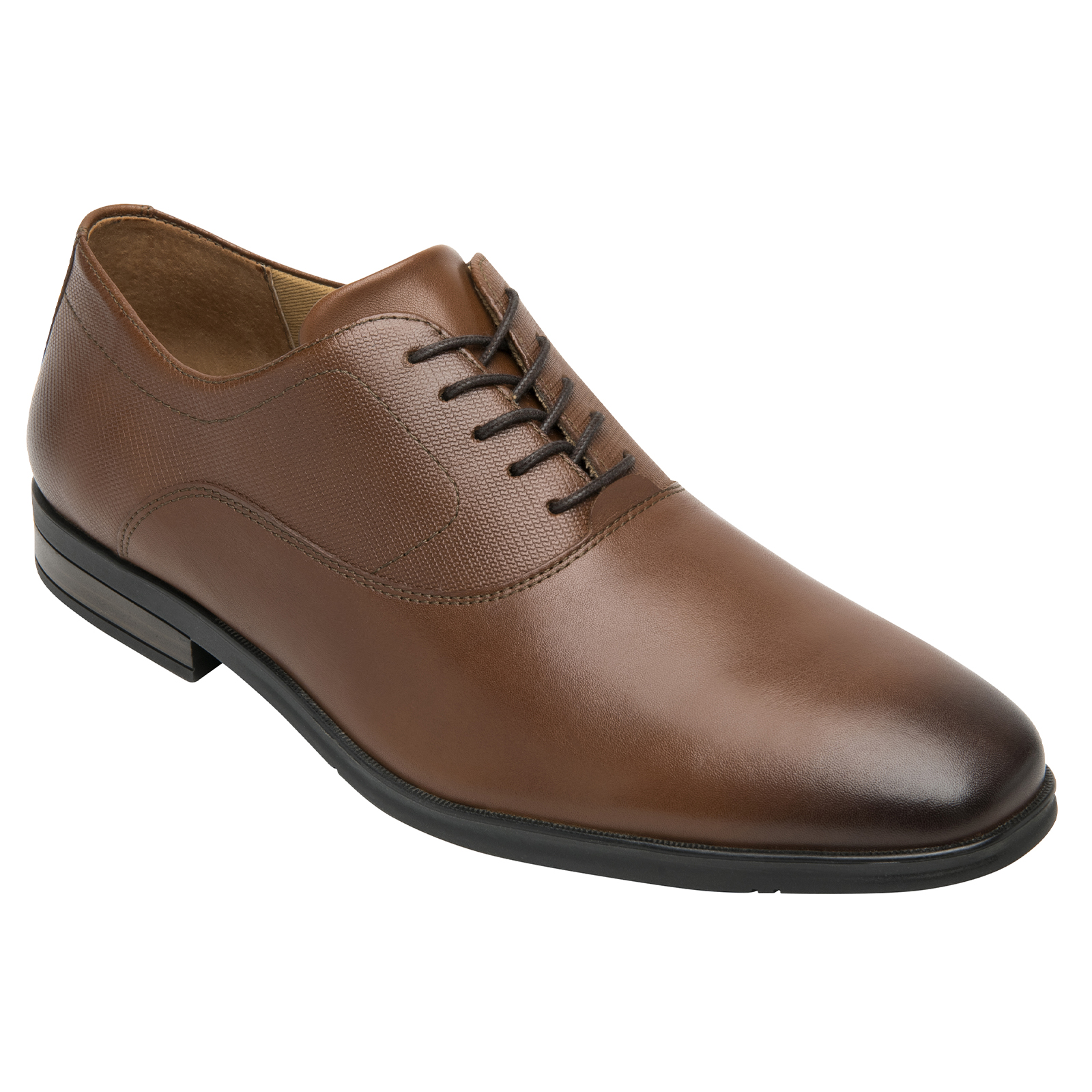 Zapato Flexi Vestir Oxford Para Hombre 413602 Tan Clasicos