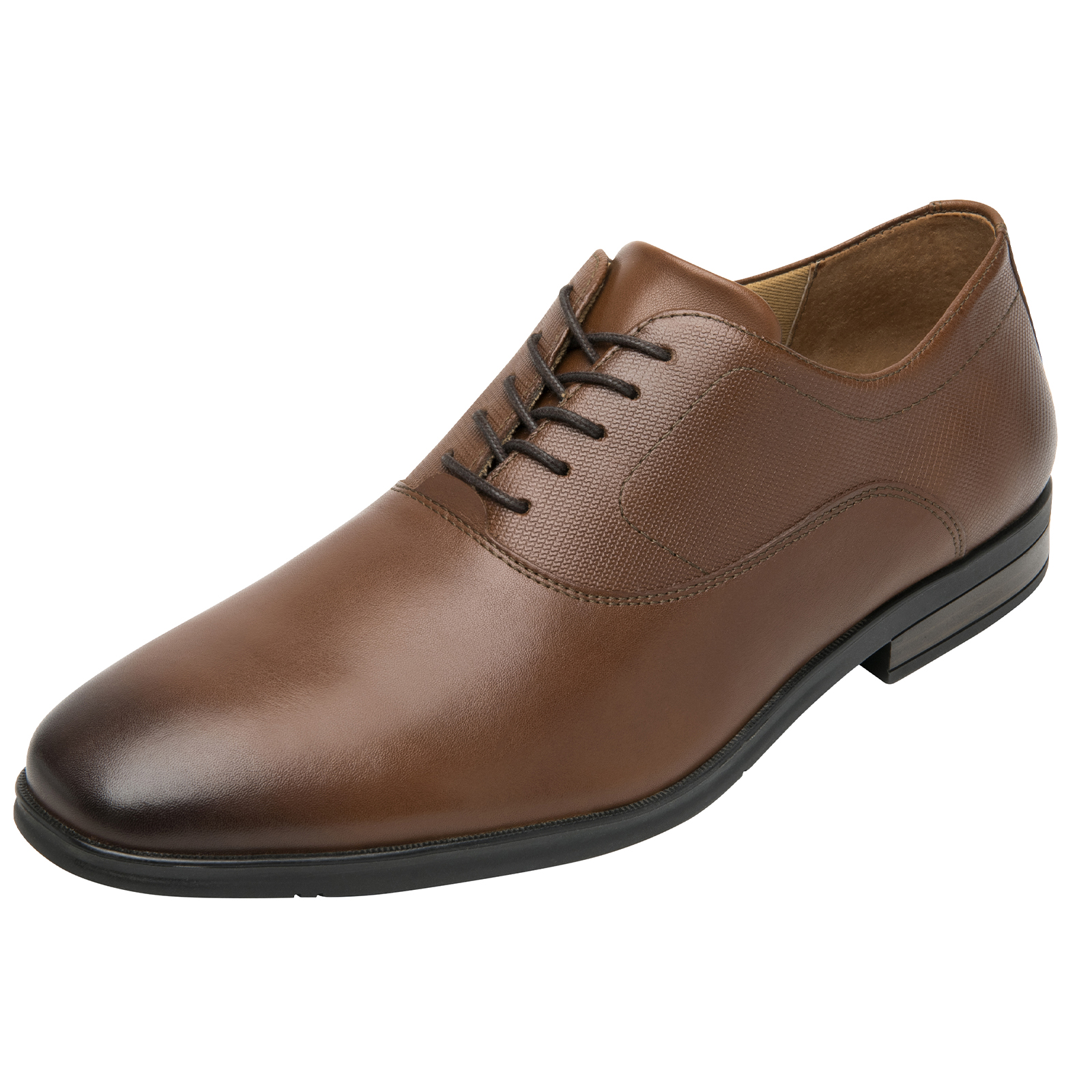 Zapato Flexi Vestir Oxford Para Hombre 413602 Tan Clasicos