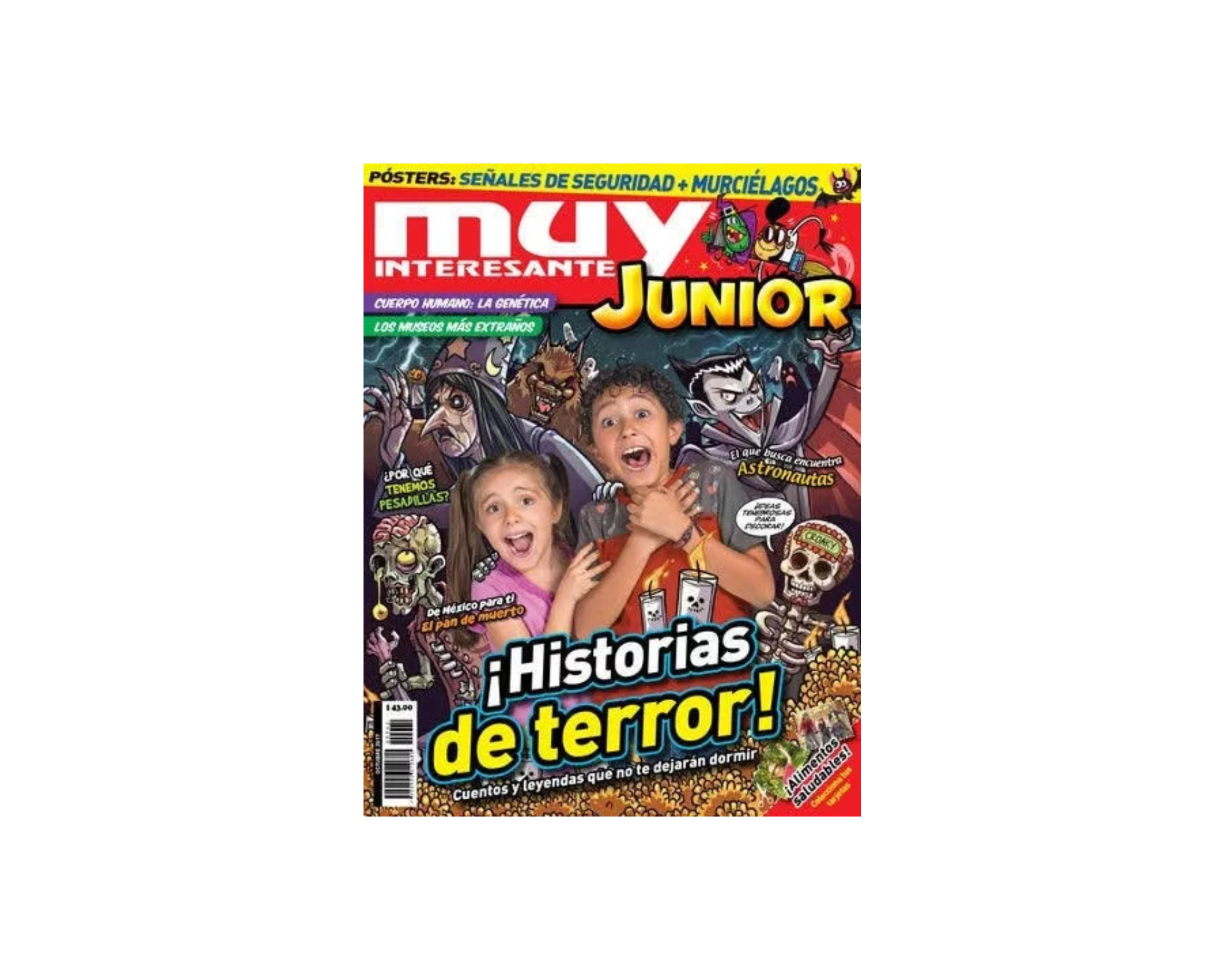 3 Revistas Muy interesante Junior Cultura Leer Niños Escolares Juegos 
