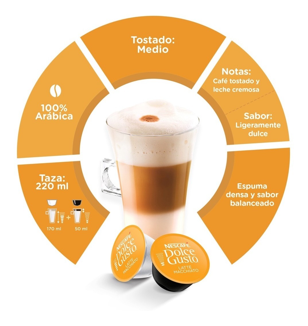 Cápsulas Café Dolce Gusto Nescafé Variedad De Sabores 48 Pzas