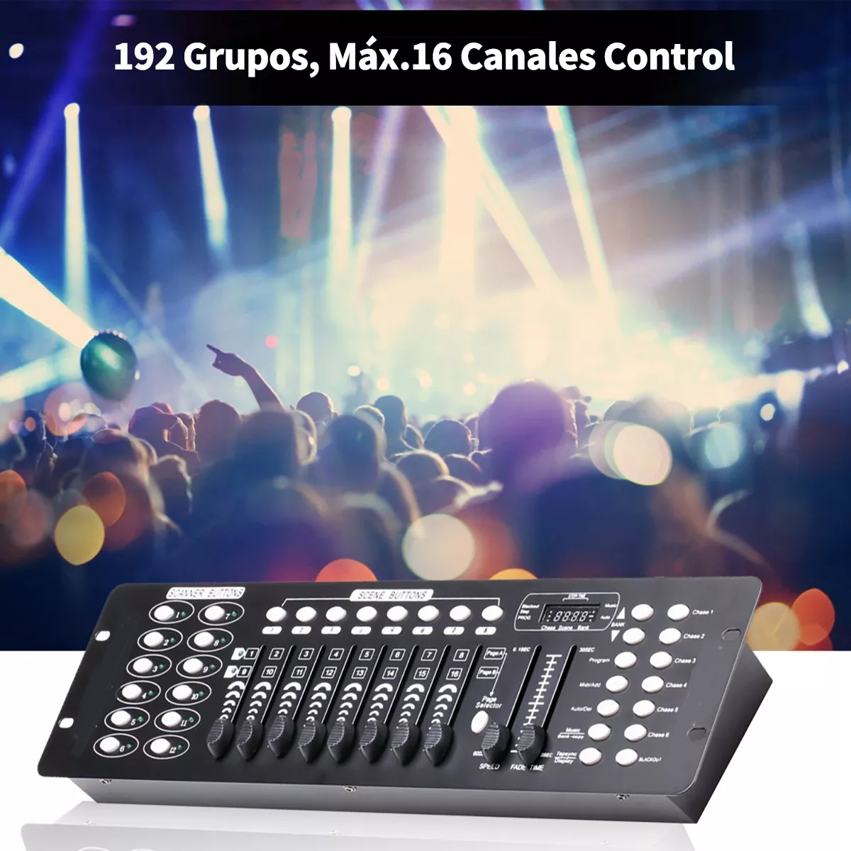 Panel De Consola Del Controlador De Luz 192 Canales