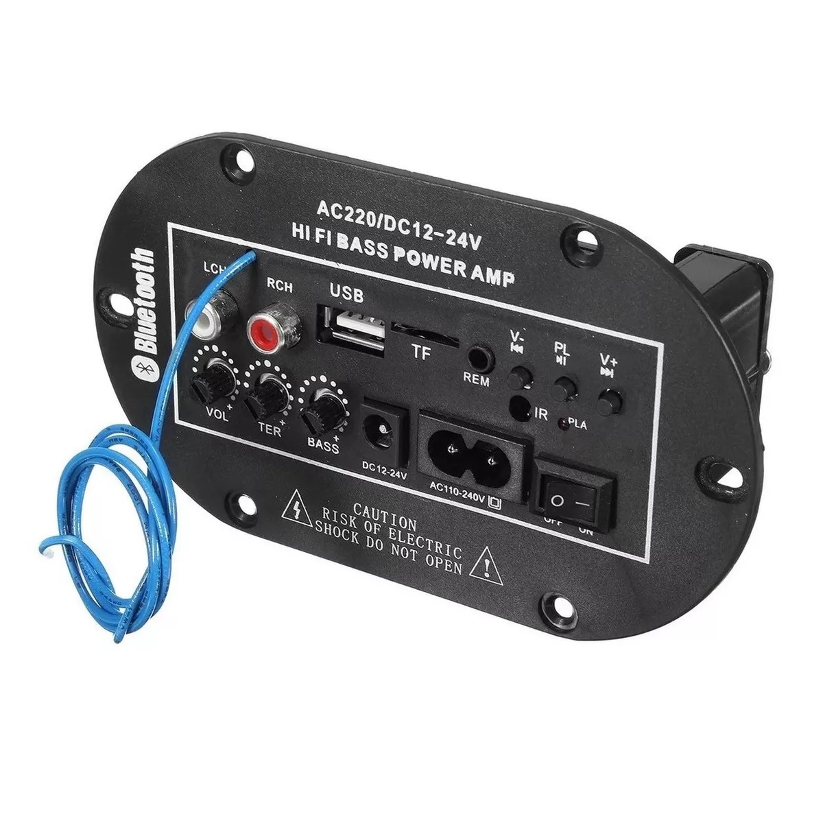 Placa Amplificadora De Audio De Alta Fidelidad Con Bluetooth