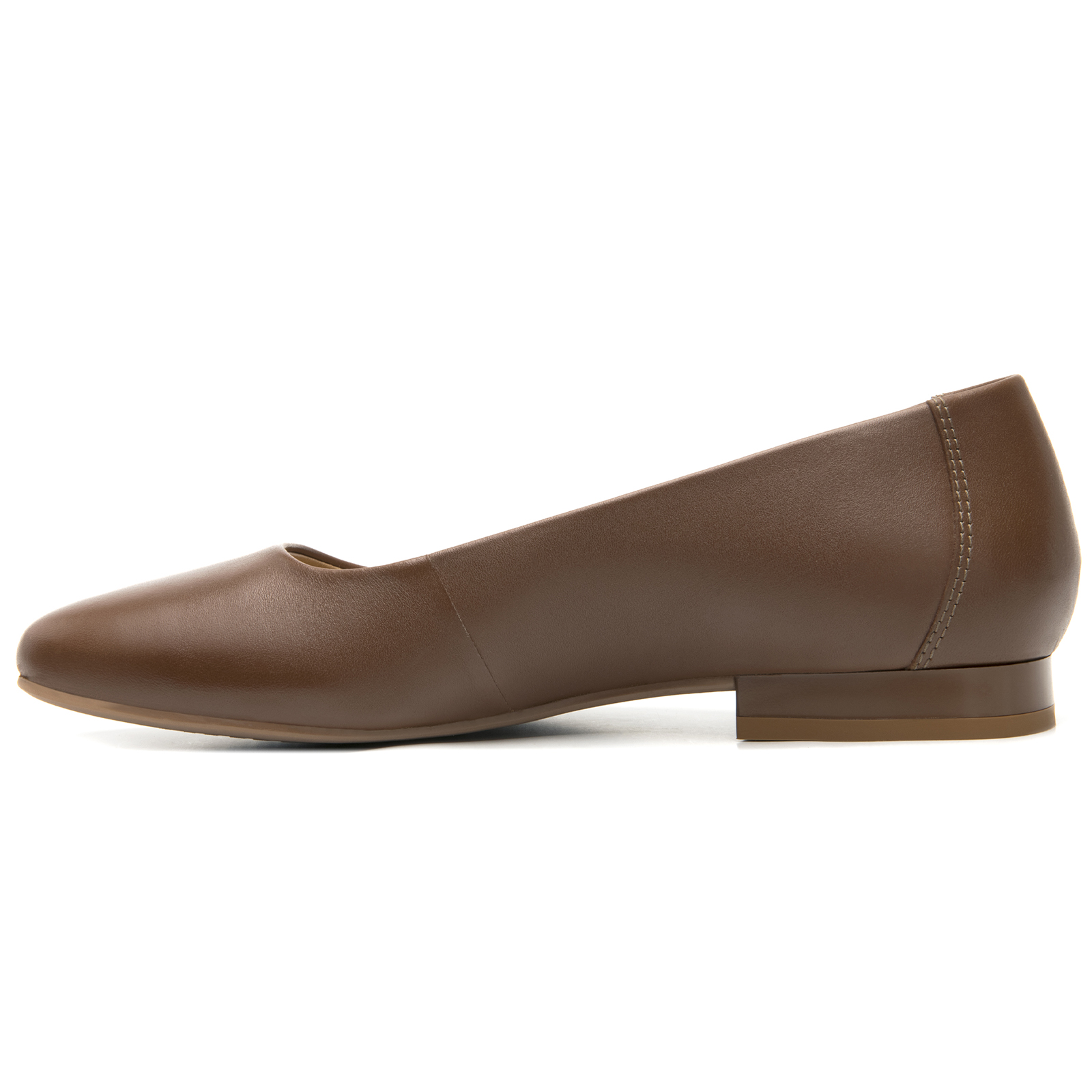 Ballerina Estilo Flats Confort Para Mujer Flexi 119901 Café