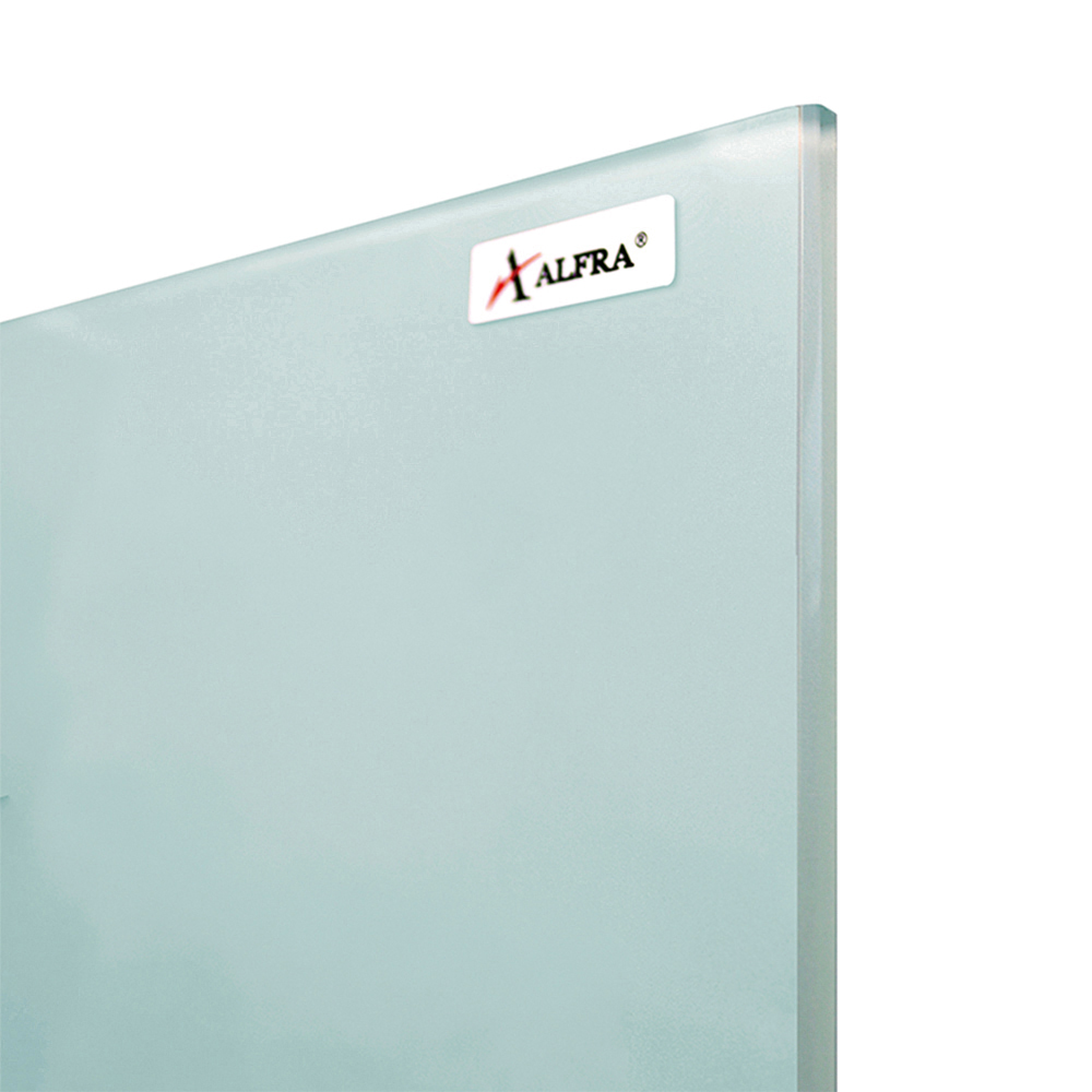 Pizarra Pintarrón De Cristal Satinado Alfra 120x240 cm