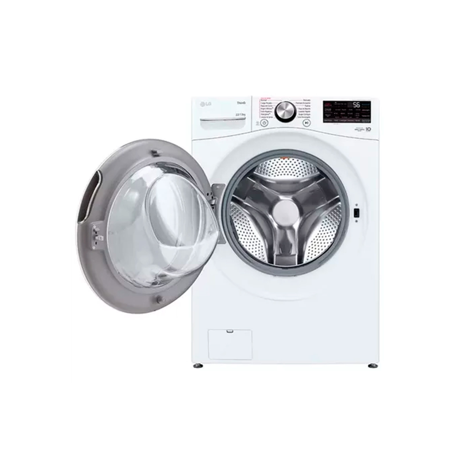 Lavasecadora LG 22/13 Kilos Carga Frontal Blanca Wd22wv26r