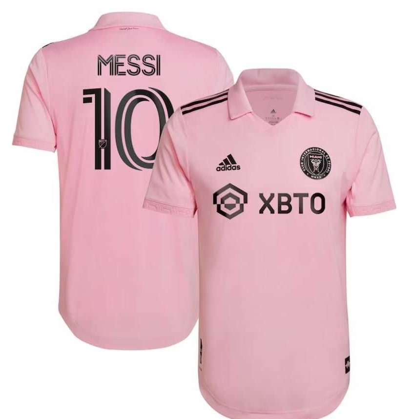 Jersey Inter de Miami 2023 Messi 10 Rosa L