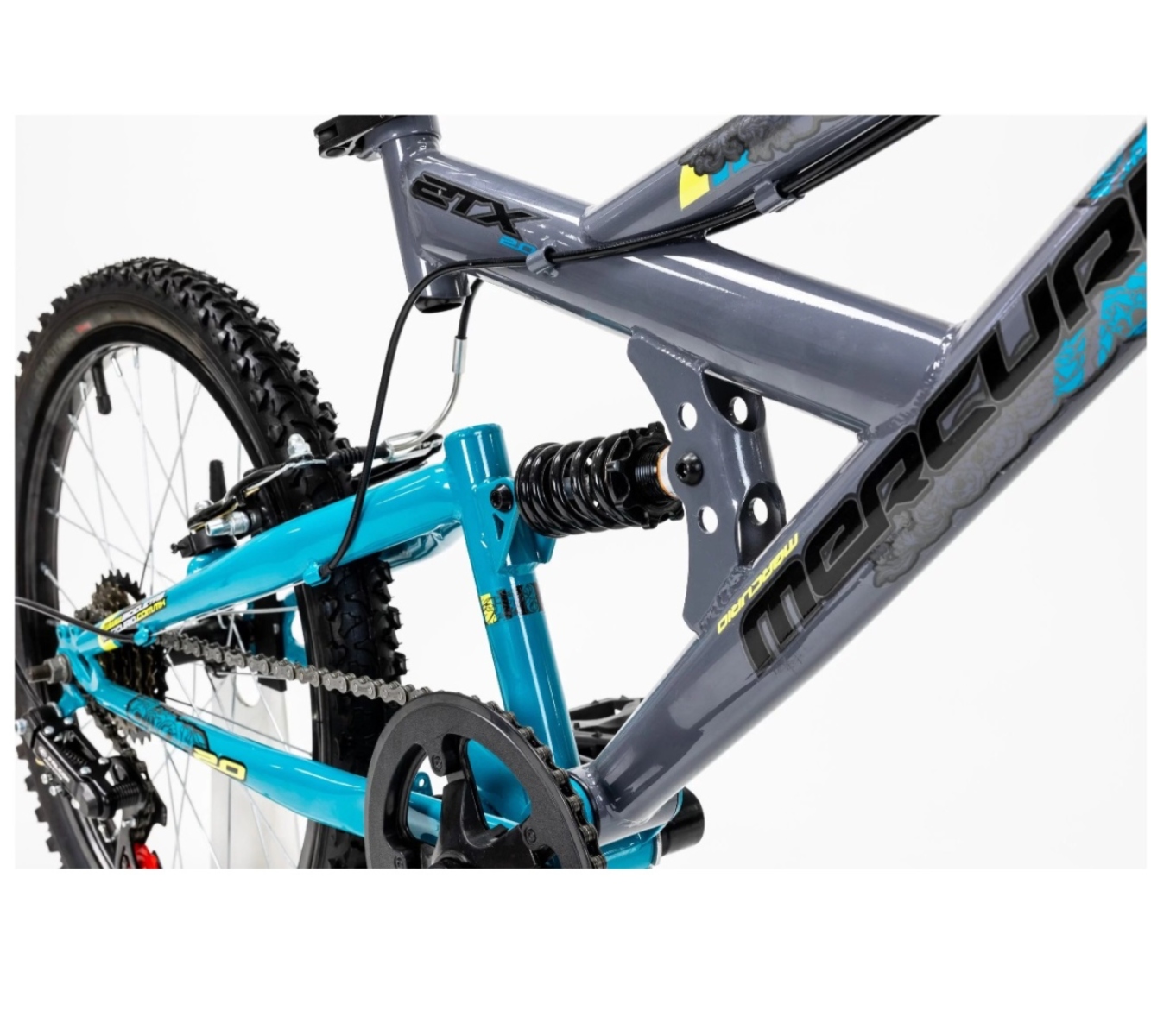 BICICLETA MERCURIO DS ZTX R20 GRIS ENDY12