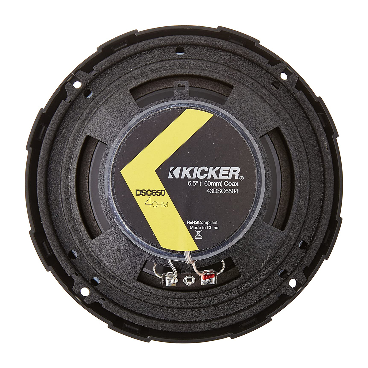 Set de Bocinas Coaxiales Kicker DSC6504 6.5 Pulgadas 2 Vias 240W