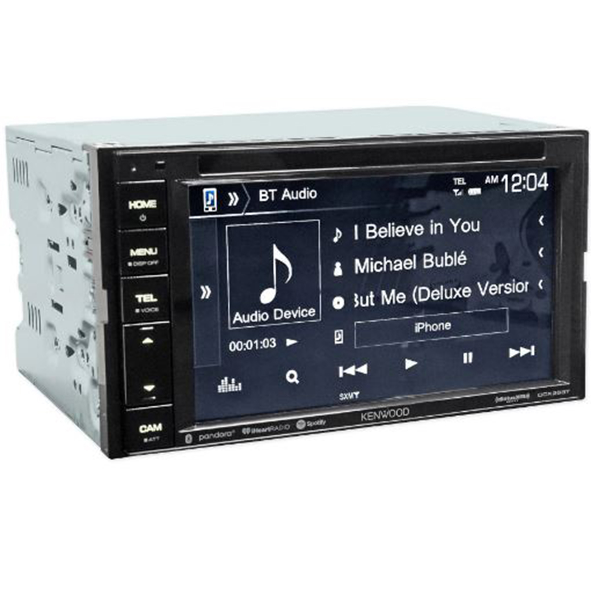 Autoestereo Multimedia Kenwood DDX26BT Doble Din con Pantalla Tactil de 6.2 pulgadas
