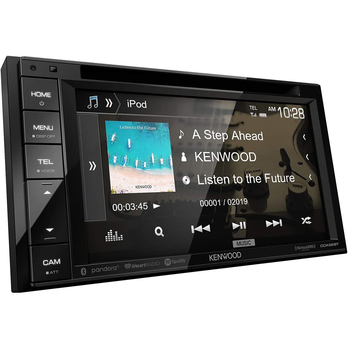 Autoestereo Multimedia Kenwood DDX26BT Doble Din con Pantalla Tactil de 6.2 pulgadas
