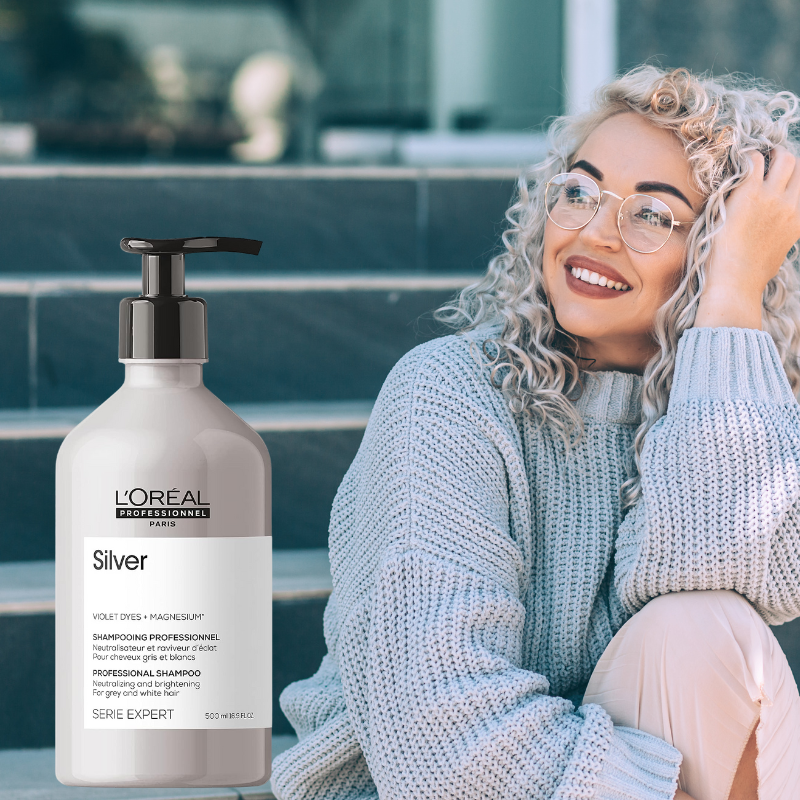 Shampoo Loreal Silver Serie Expert 500ML