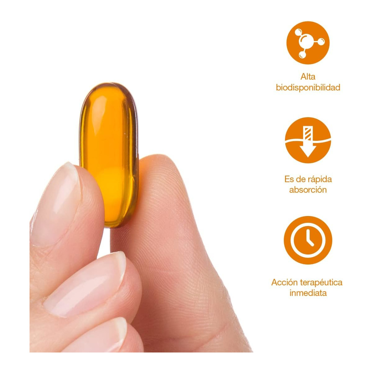 OMELINA GEL 400/320 mg: Cápsulas de Aceite de Linaza Orgánica - Frasco con 60 Cápsulas - Rico en Omega-3 y Nutrientes Esenciales