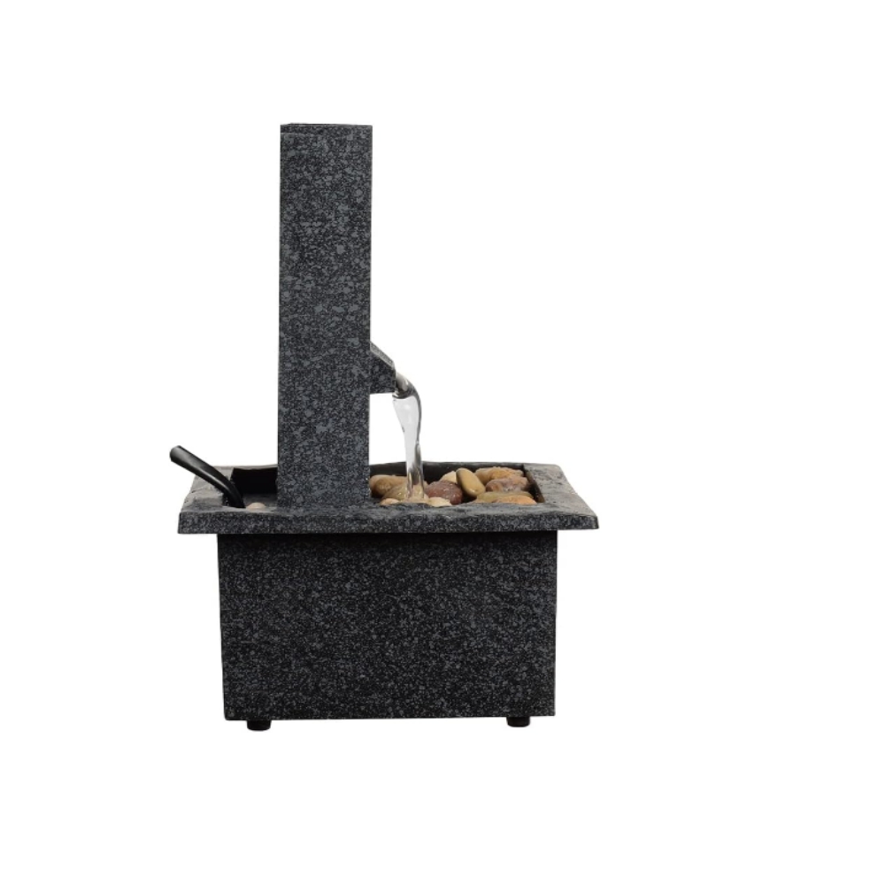 Fuente mini decorativa portátil relajación zen artesanal 