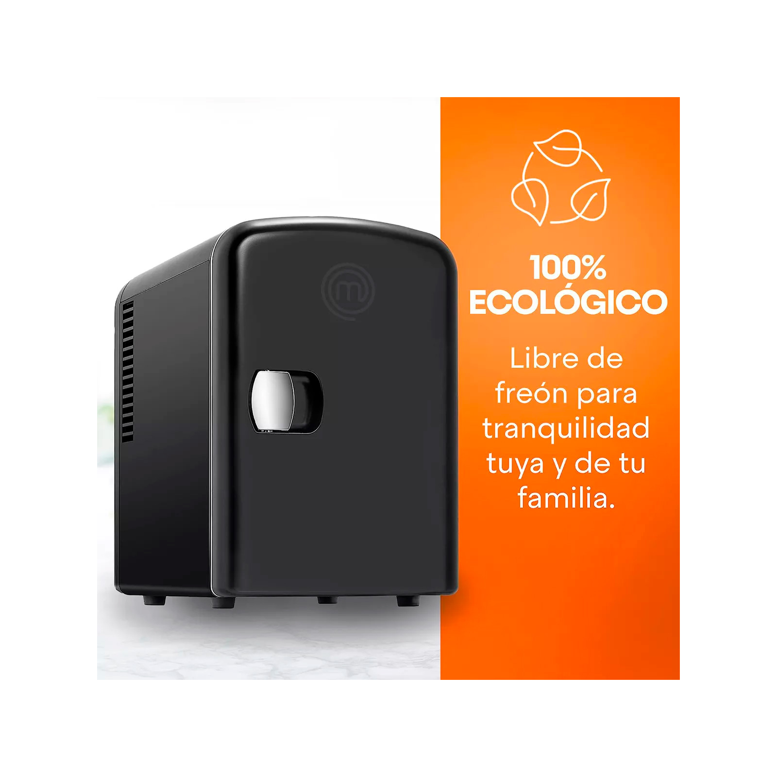Mini refrigerador Snacks Bebidas MasterChef MK-F-4BLACK