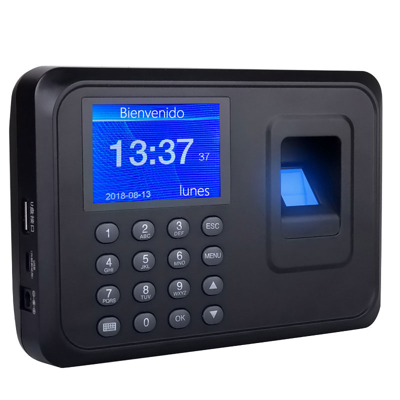 Reloj Checador Huella Digital Biométrico Memoria Usb 1000 personas