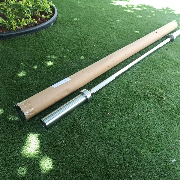 Barra Recta Olimpica 1.20 Mts Profesional Incluye Seguros