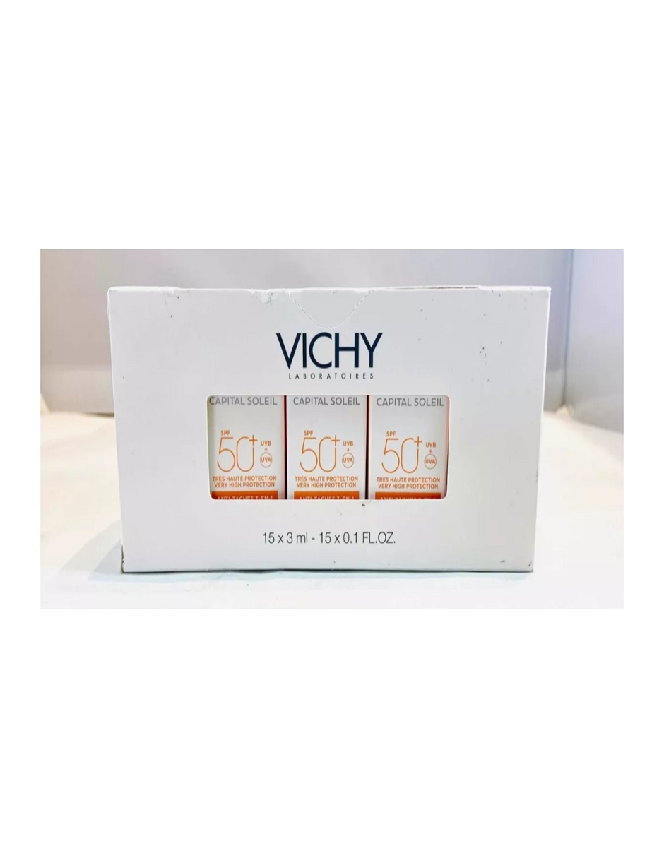 Vichy Capital Soleil Bloqueador  Con Color15 Miniaturas 3ml