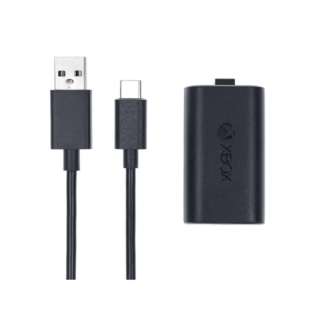 Control Inalámbrico Xbox One con Kit Carga y Juega (Xbox One) (Reacondicionado grado A)