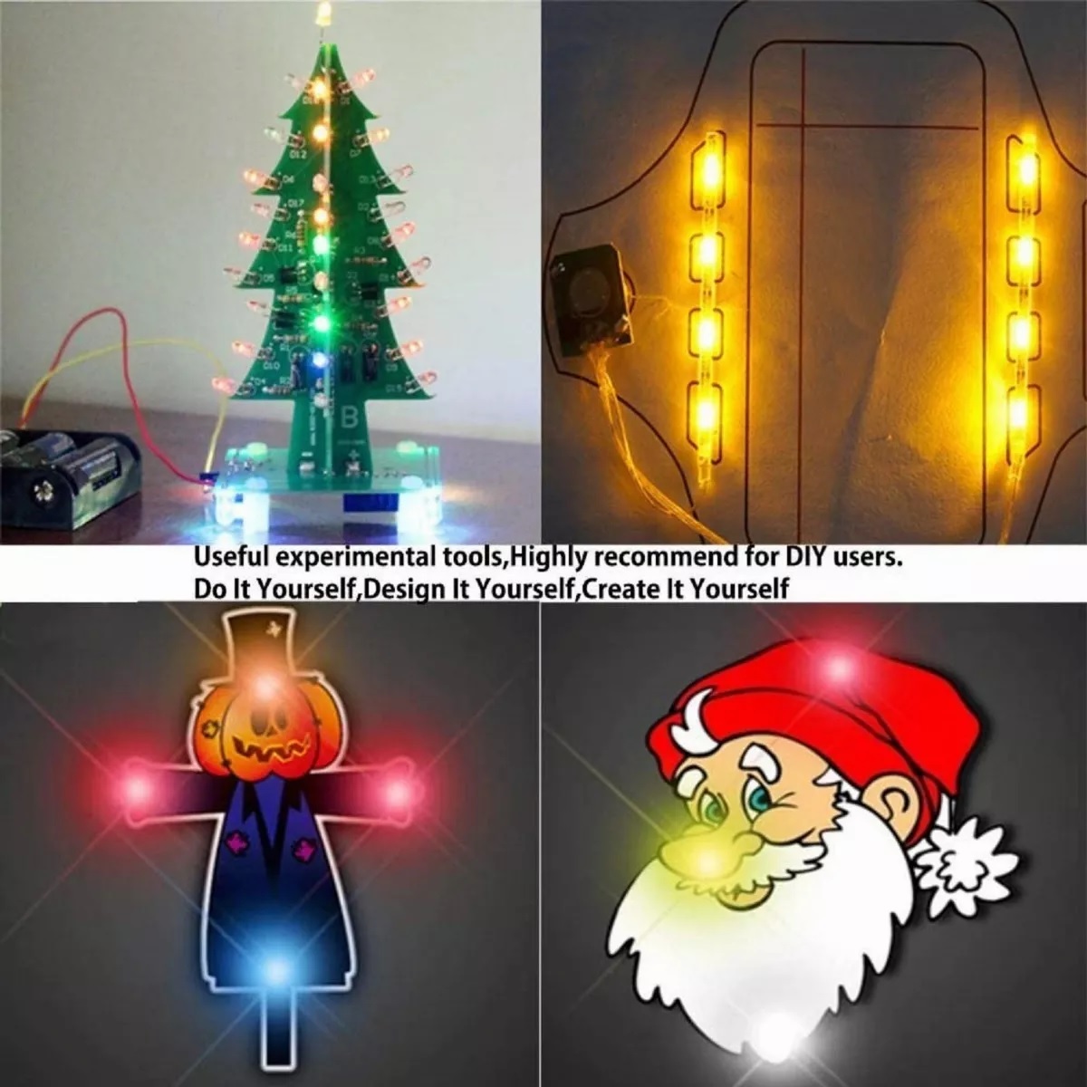 Set 500 Leds Ultrabrillantes De, 5mm, 5 Colores Disponibles