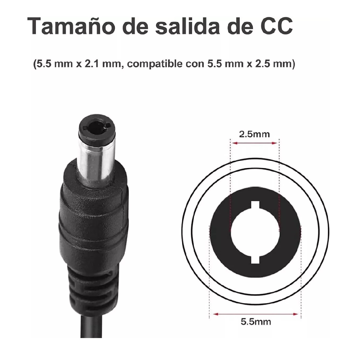 Eliminador 12v 6a Cargador Adaptador De Corriente