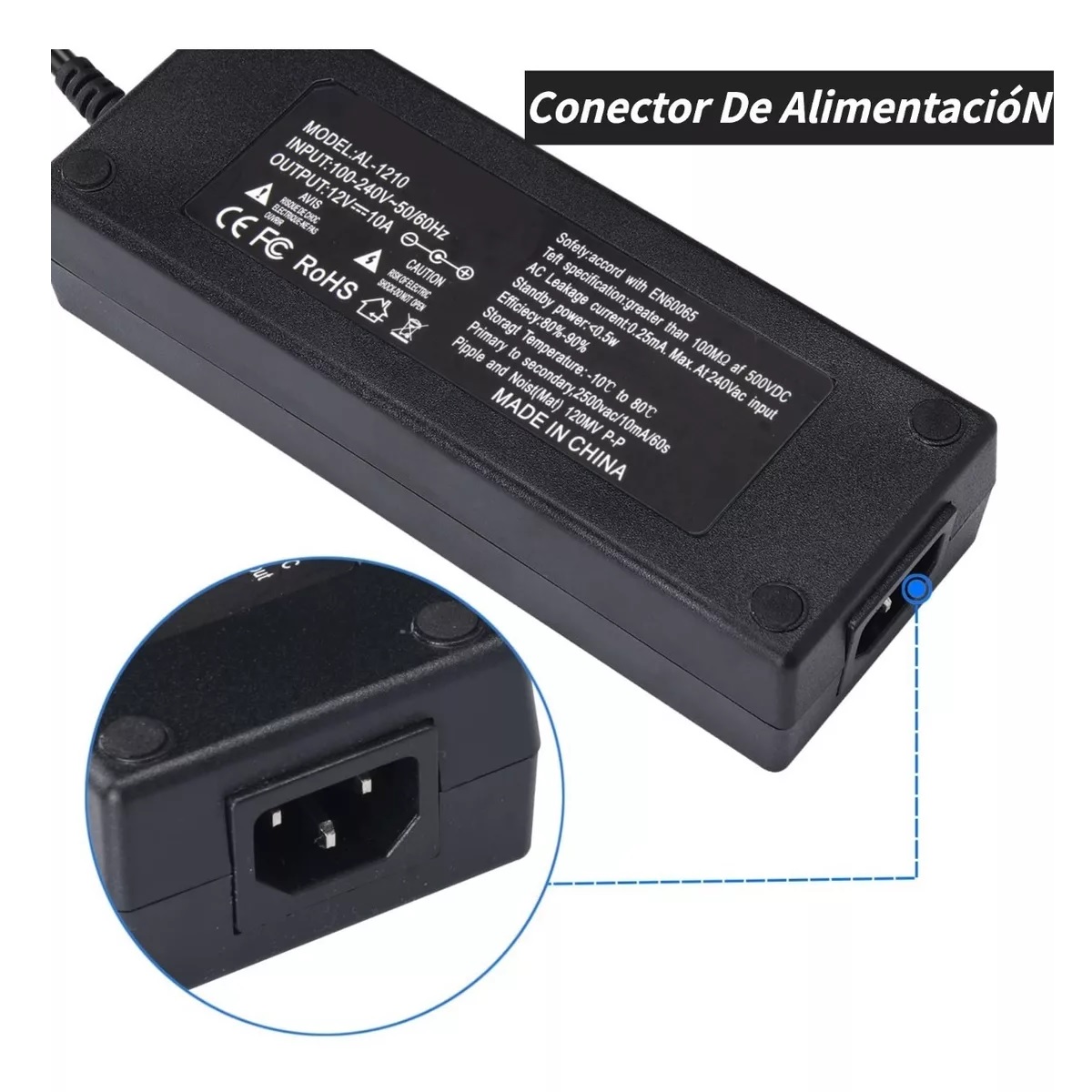 Adaptador Convertidor De Corriente 110v A 12v