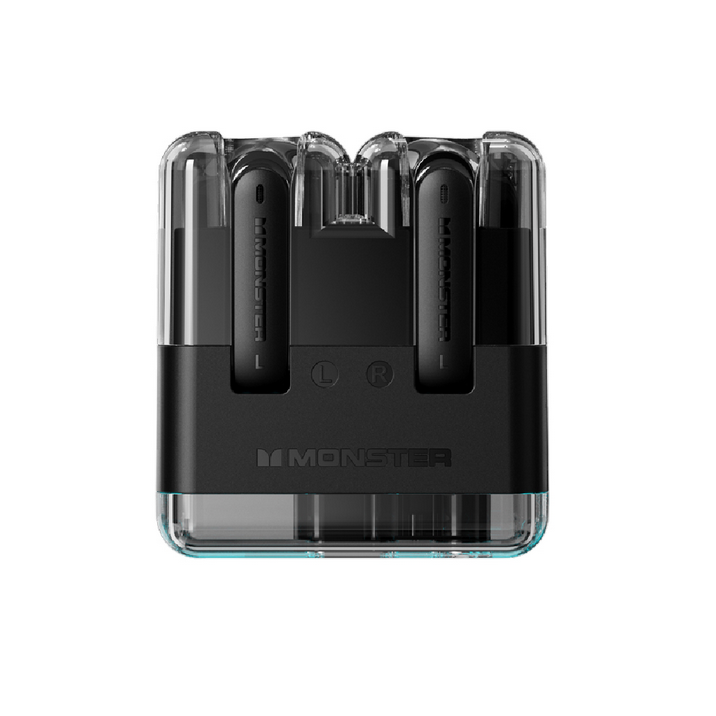 Audífonos Bluetooth Monster Airmars XKT12 Negros In-Ear Manos Libres Inalambricos