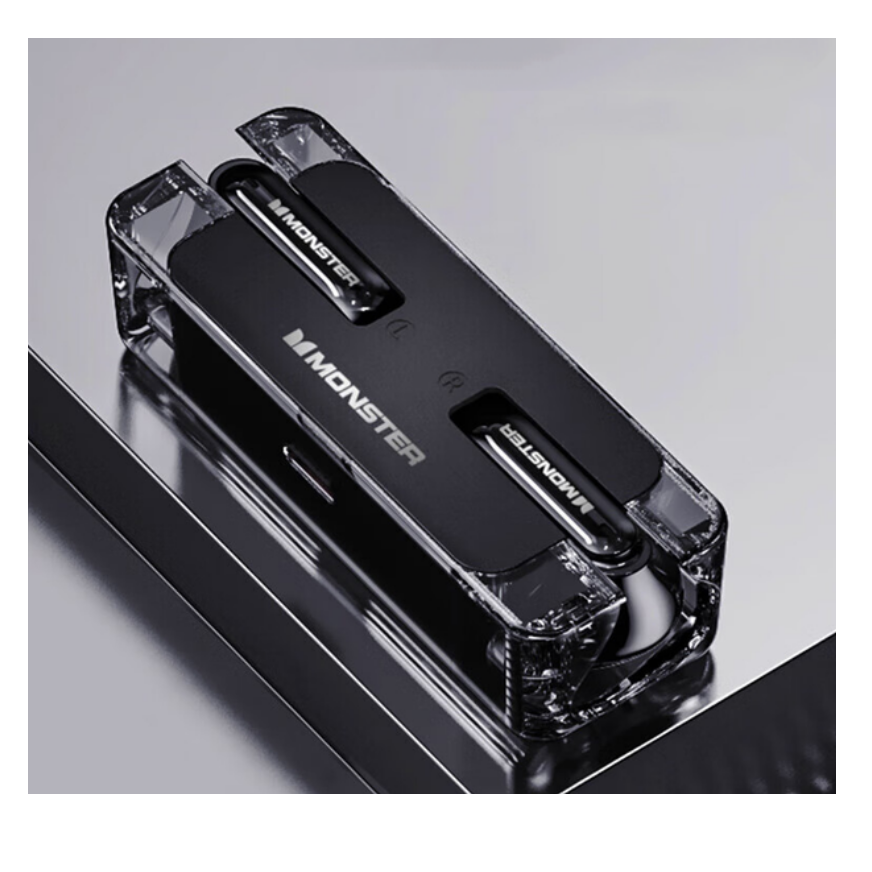 Audífonos Bluetooth Monster Airmars XKT08 Negros In-Ear Manos Libres Inalambricos