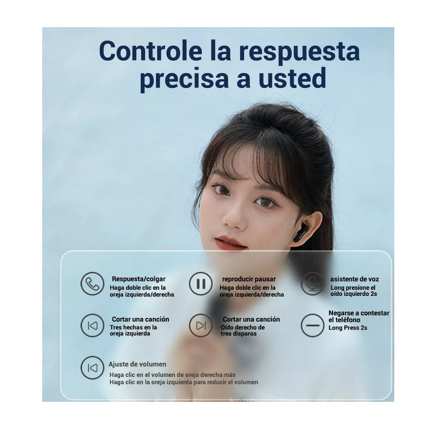 Audífonos Bluetooth Monster Airmars XKT08 Negros In-Ear Manos Libres Inalambricos