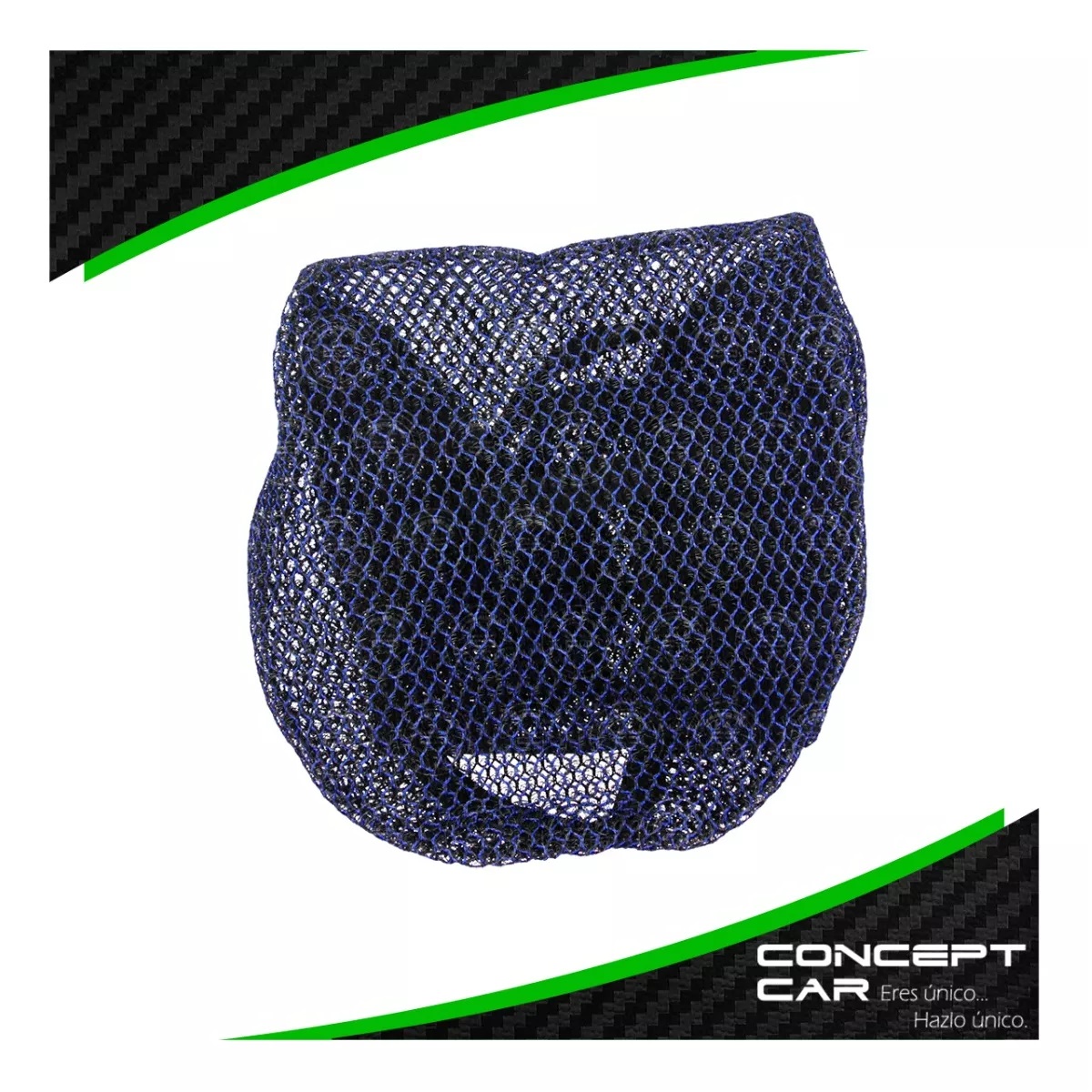 Funda Cubre Asiento Malla Para Moto Termica Universal Xl F1 Azul