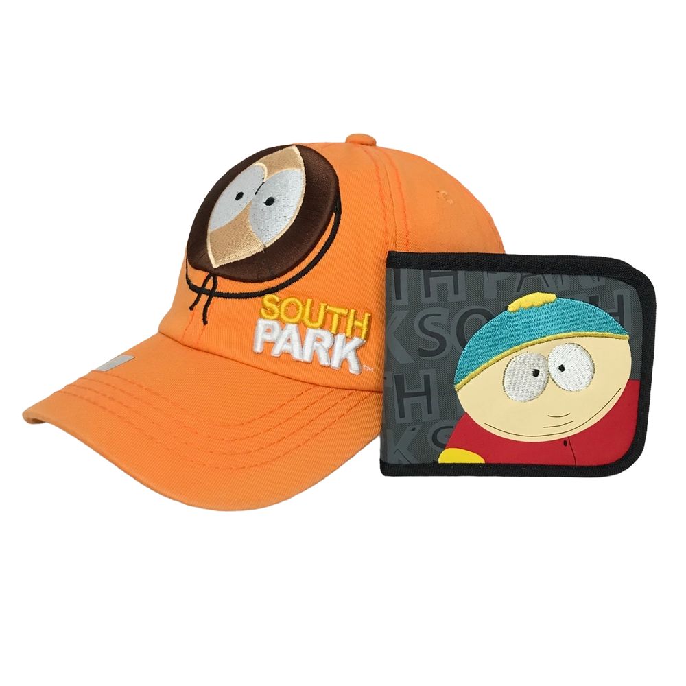 Kit Gorra South Park Con Cartera De Regalo.