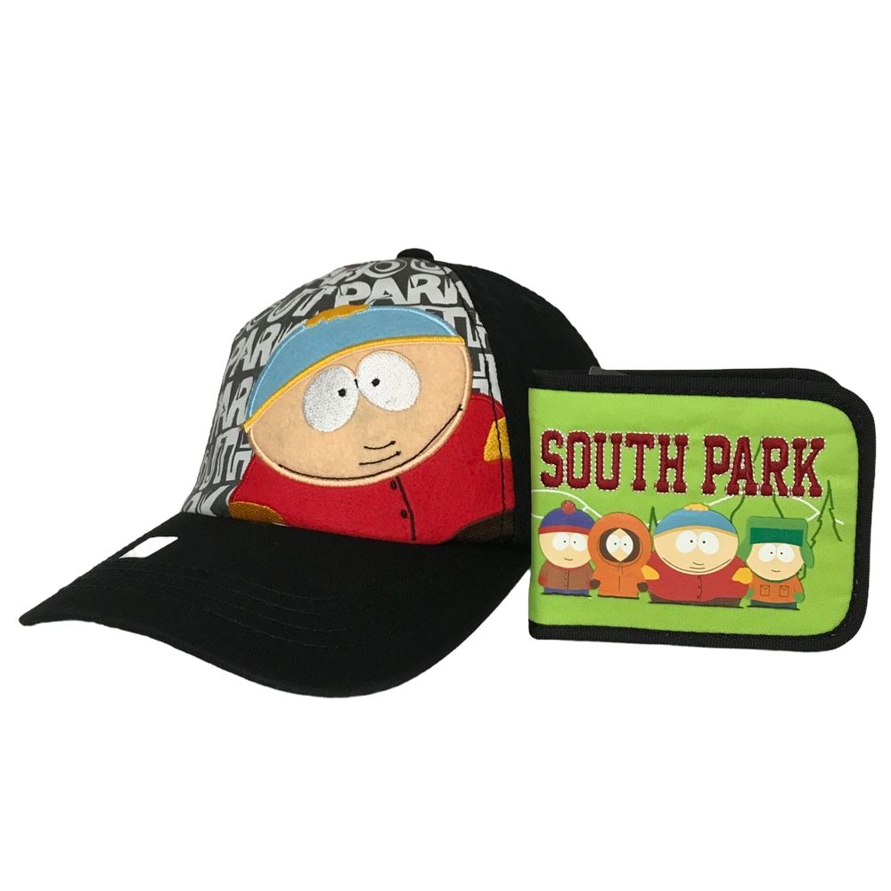 Kit Gorra South Park Con Cartera De Regalo.