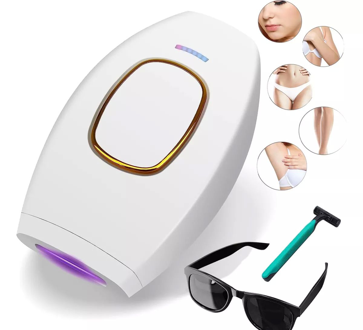 Depiladora Láser Permanente De Luz Pulsada Lpl Sin Dolor.