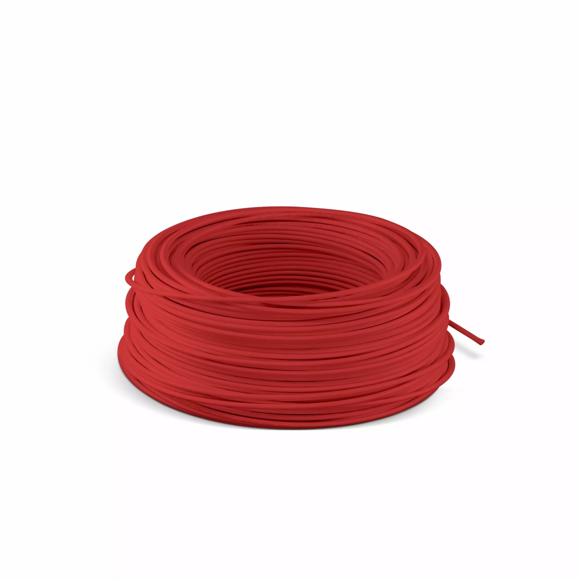 Cable eléctrico calibre 12 Cca Rojo Voltmex Rollo 100 m