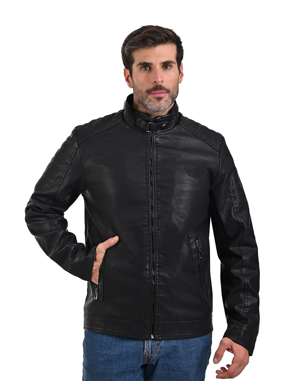 Chamarra De Vinipiel Para Caballero Marca Furor 100% Original