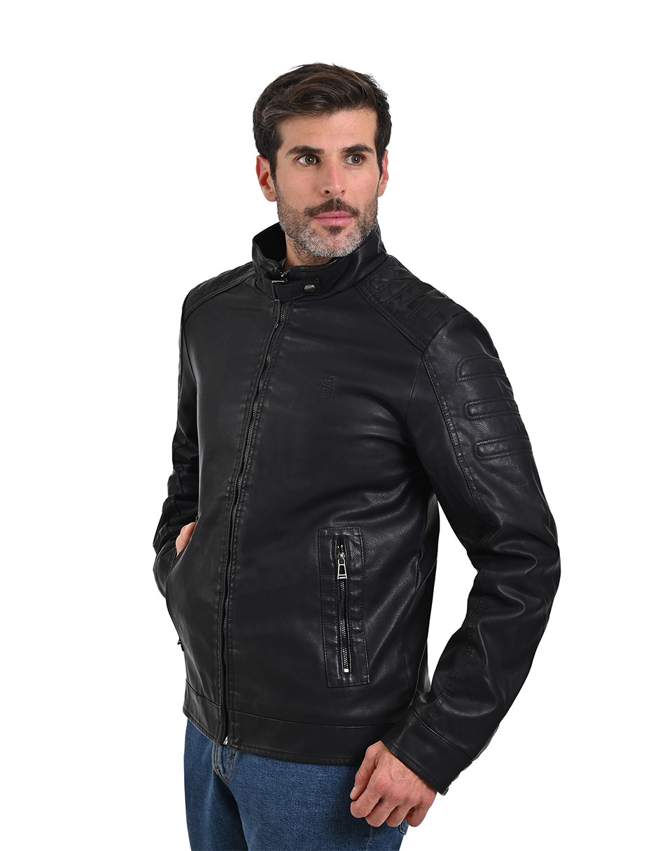 Chamarra De Vinipiel Para Caballero Marca Furor 100% Original