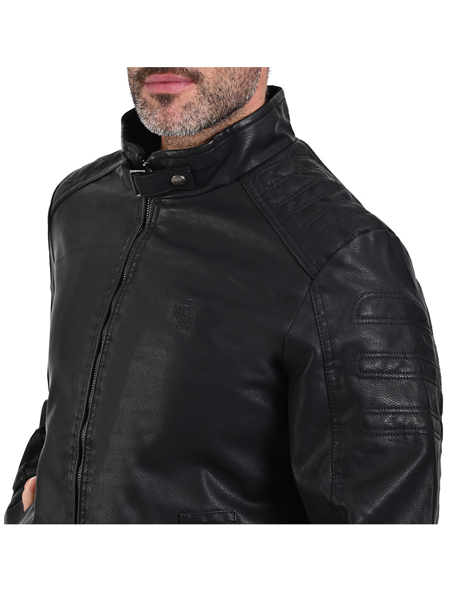 Chamarra De Vinipiel Para Caballero Marca Furor 100% Original