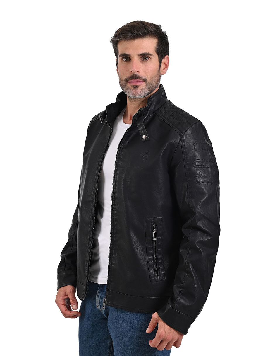 Chamarra De Vinipiel Para Caballero Marca Furor 100% Original