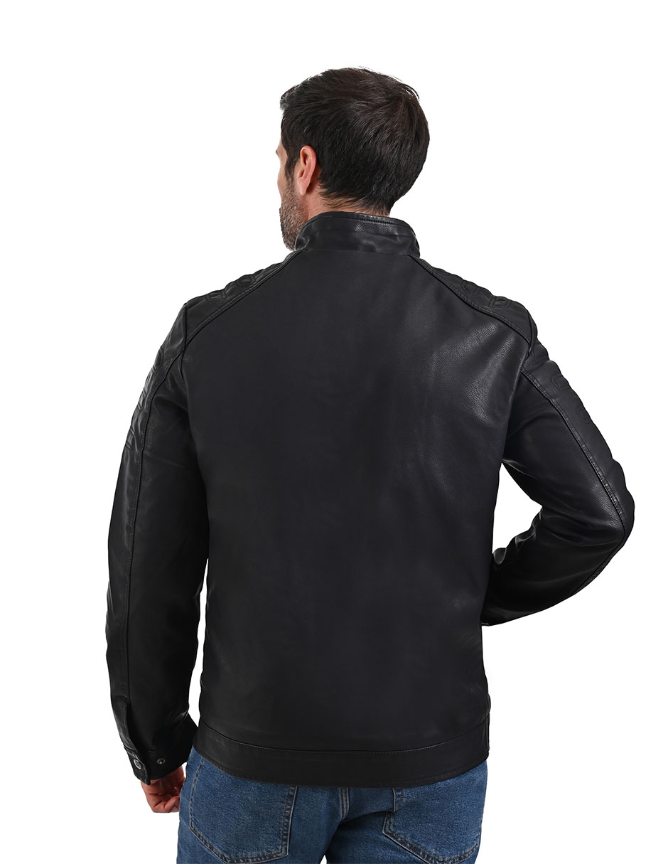 Chamarra De Vinipiel Para Caballero Marca Furor 100% Original